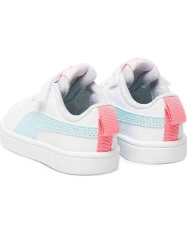 BASKETS PUMA 384314-42 POUR ENFANTS BLANCO