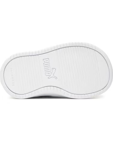 BASKETS PUMA 384314-42 POUR ENFANTS BLANCO