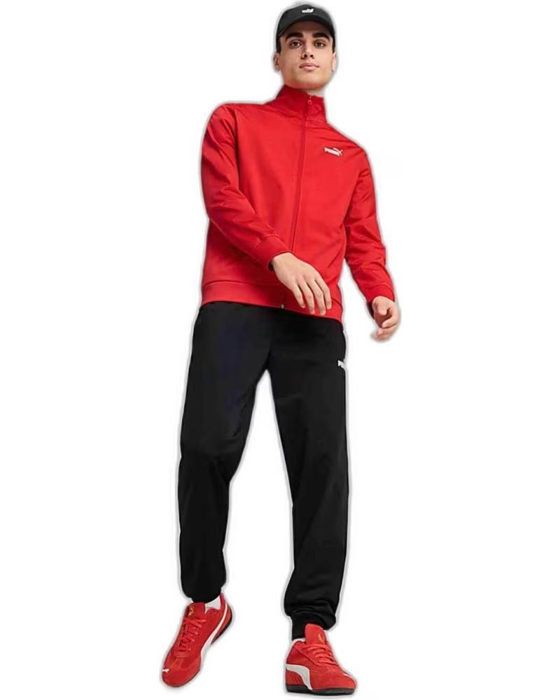 PUMA TUTA COMPLETA 684847-11 UOMO ROSSO FOR ALL TIME RED