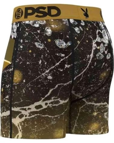 PSD UNDERWEAR CUECA BOXER 224180110 HOMEM DOURADO