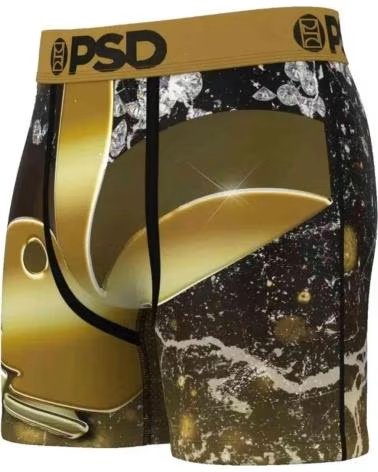 PSD UNDERWEAR CUECA BOXER 224180110 HOMEM DOURADO