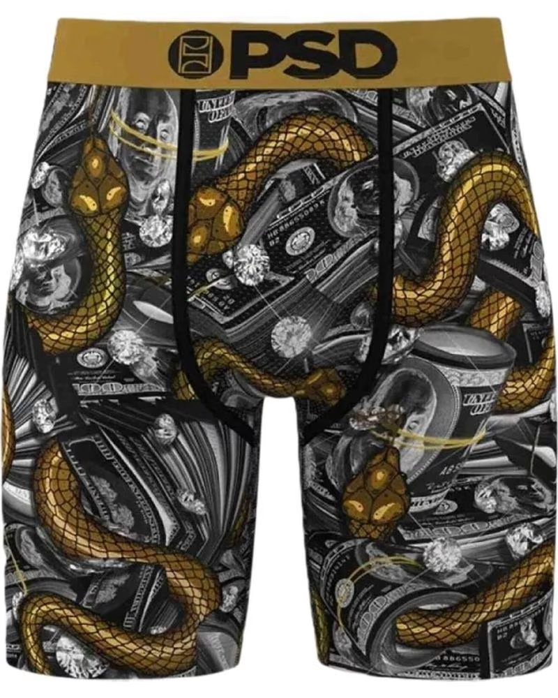 PSD UNDERWEAR BOXER BRIEFS 424180047 SCHWARZ HERREN