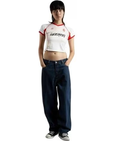 WASTED PARIS CAMISETA DE MANGA CORTA FW25-D1-WMN EN BLANCO PARA UNISEX NAN