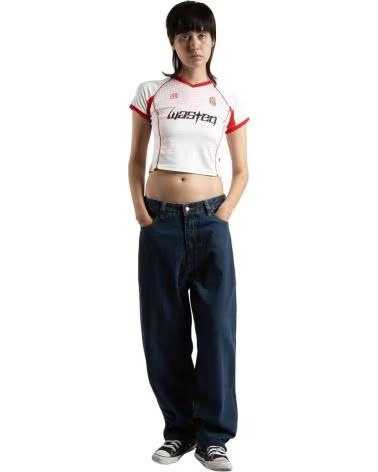 WASTED PARIS CAMISETA DE MANGA CORTA FW25-D1-WMN EN BLANCO PARA UNISEX NAN