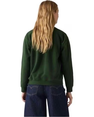 LEVIS SUDADERA A59420052 EN VERDE PARA MUJER GREENS