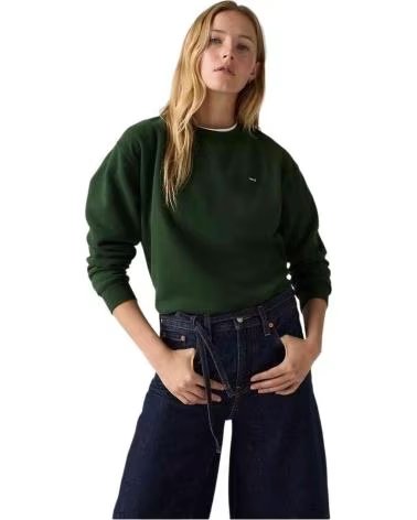 LEVIS SUDADERA A59420052 EN VERDE PARA MUJER GREENS