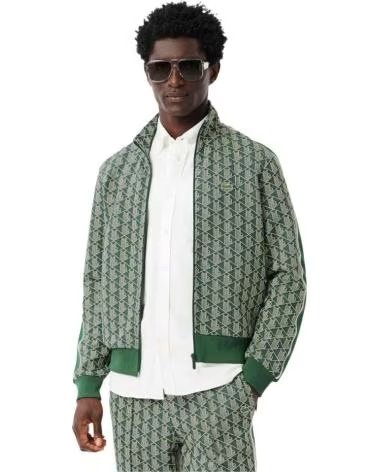LACOSTE GIACCA DA TUTA SH1368-00-D1R GREEN