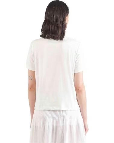 JDY CAMISETA SELMA MANGA CORTA CON BORDADO CLOUD DANCER