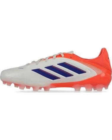 ADIDAS CHAUSSURES DE FOOTBALL JR2865, DESIGN BLANC, ORANGE ET BLEU OWHITE-LUCBLU-SIGCOR