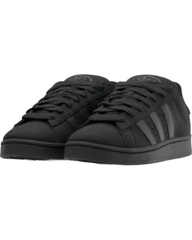 TÊNIS ADIDAS CAMPUS JR7287 PRETOS UNISEX CBLACK-CBLACK-CBLACK