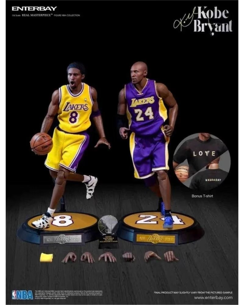 ENTERBAY STATUETTA DA COLLEZIONE KOBE BRYANT ENBARM-1065RE UNISEX MULTICOLOR