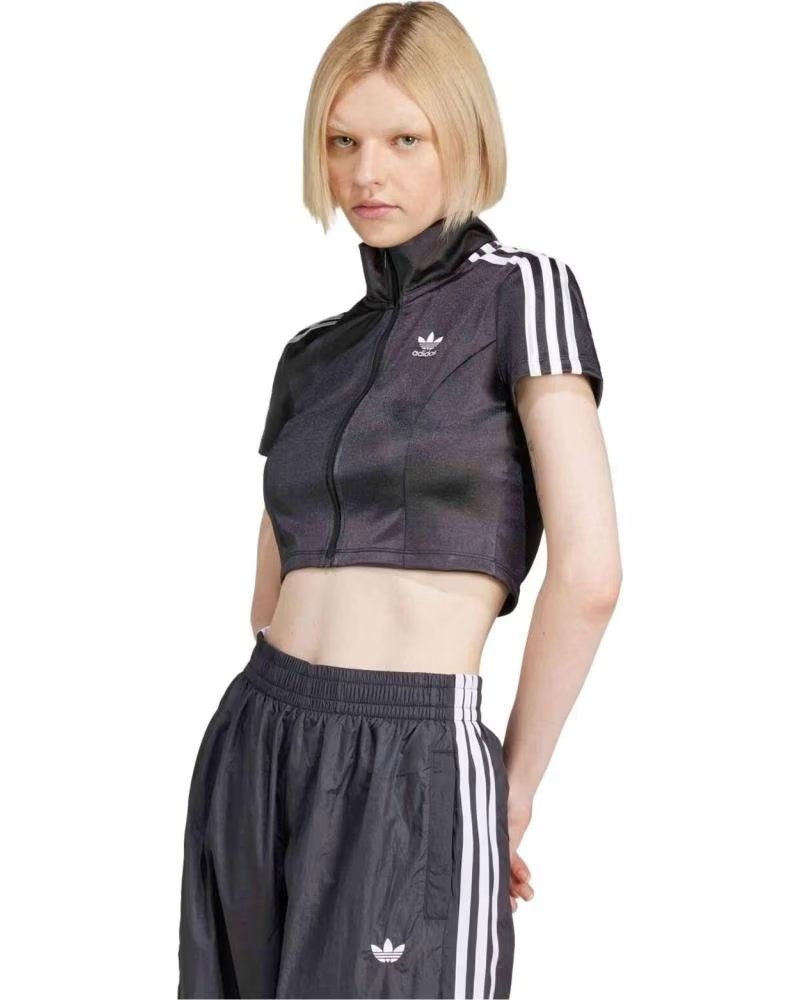 ADIDAS GIACCA DA TUTA CORTA JD0277 DONNA BLACK