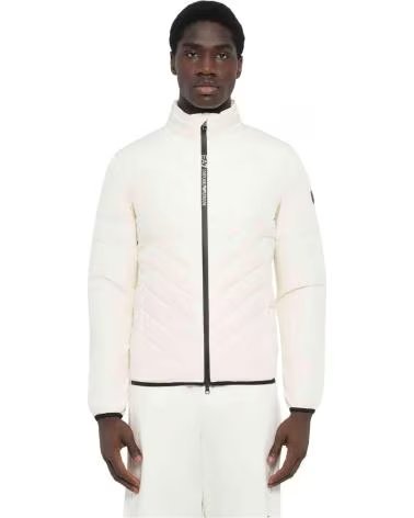 EA7 GIACCA CON CHIUSURA FRONTALE 111503100001 COLORE BIANCO VANILLA ICE