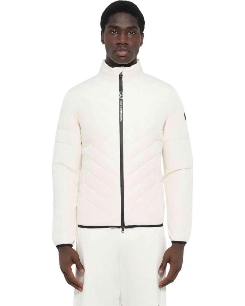 EA7 VESTE AVEC FERMETURE FRONTALE 111503100001 COULEUR BLANC VANILLA ICE