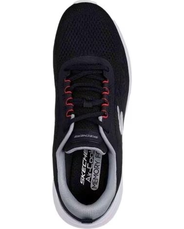 SKECHERS SNEAKERS 590503400014 UOMO BLACK-GREY