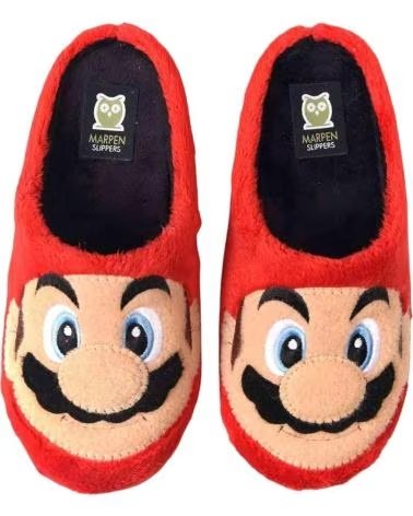 MARPEN ZAPATILLAS DE CASA SUPER MARIO SUATEX 7022 ROJO 607IV20 SLIP NAN