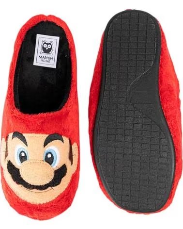 MARPEN ZAPATILLAS DE CASA SUPER MARIO SUATEX 7022 ROJO 607IV20 SLIP NAN
