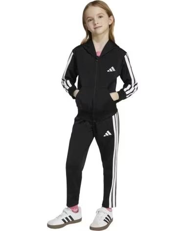 ADIDAS TUTA ESSENTIALS JUNIOR NERO BIANCO