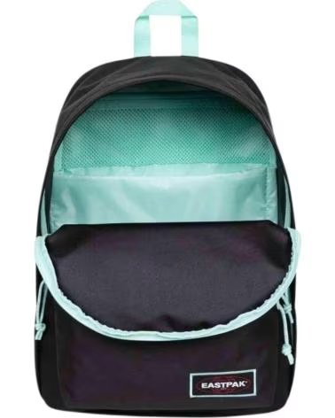 EASTPAK RUCKSACK OUT OF OFFICE 27L SCHWARZ UND TÜRKIS TURQUESA
