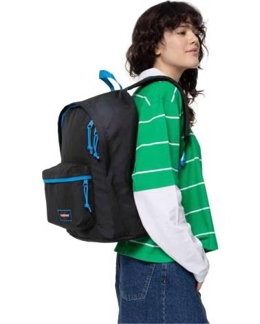 EASTPAK OUT OF OFFICE 27L RUCKSACK SCHWARZ UND BLAU AZUL