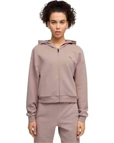 PUMA SWEATSHIRT COM CAPUZ 528958-88 SANDSTONE PARA MULHER HEATH