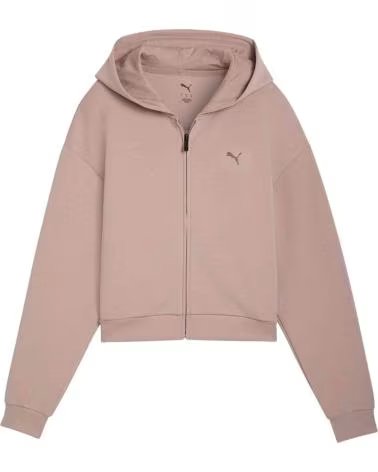 PUMA SWEATSHIRT COM CAPUZ 528958-88 SANDSTONE PARA MULHER HEATH