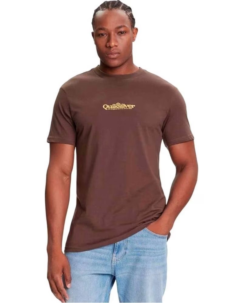QUICKSILVER CAMISETA QUIKSILVER EQYZT08174 DE MANGA CORTA PARA HOMBRE BROWN