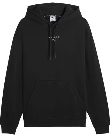 PUMA SUDADERA M X HYROX HEAVY BLACK