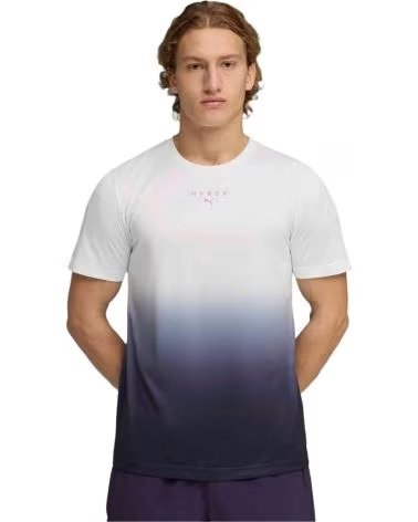 PUMA T-SHIRT HYROX À MANCHES COURTES 528519-52 DÉGRADÉ WHITE-DEEP