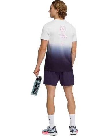 PUMA T-SHIRT HYROX À MANCHES COURTES 528519-52 DÉGRADÉ WHITE-DEEP