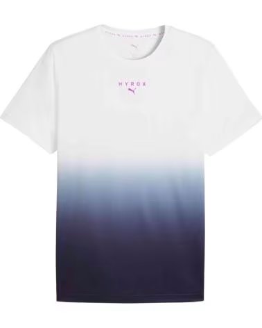 PUMA T-SHIRT HYROX À MANCHES COURTES 528519-52 DÉGRADÉ WHITE-DEEP