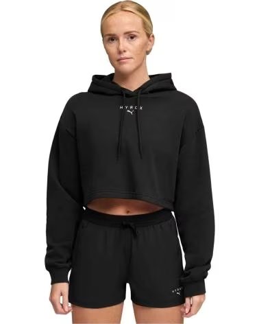 PUMA SWEATSHIRT COM CAPUZ HYROX HEAVYWEIGHT PARA MULHER BLACK