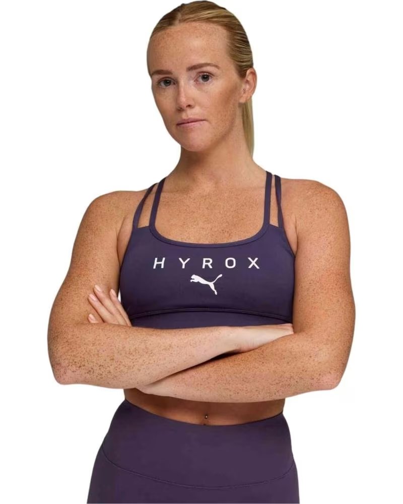 PUMA REGGISENO SPORTIVO 527161-64 HYROX DEEP PLUM DONNA