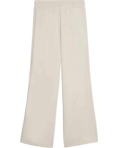 PUMA PANTALON LONG HER COMFORT TAILLE HAUTE BEIGE ALPINE SNOW