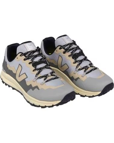 VEJA BASKETS FITZROY TREK UNISEXE GRIS BEIGE