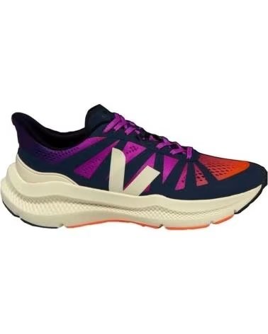 VEJA ZAPATILLAS DE RUNNING CONDOR 3 ENGINEERED-MESH ROJO