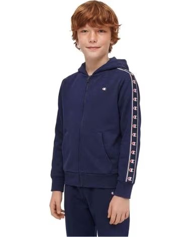 CHAMPION CHÁNDAL COMPLETO CON CAPUCHA Y CREMALLERA PARA NIÑOS BLUE