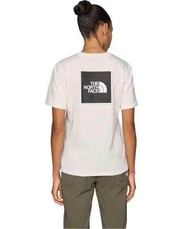 THE NORTH FACE CAMISETA DE MANGA CORTA W EVOLUTION BOX NSE RELAXED SHORT SLEEVE DUNE EN BLANCO PARA HOMBRE WHITE
