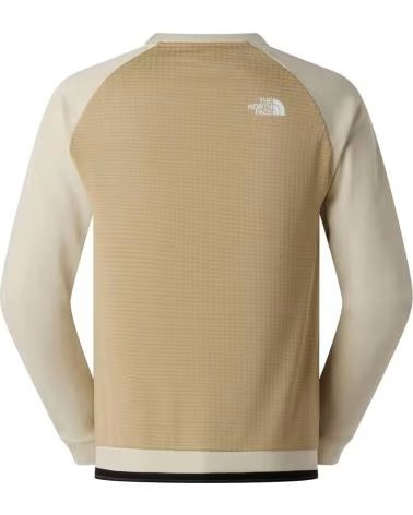 THE NORTH FACE FELPA IN PILE THE MOUNTAIN ATHLETICS BEIGE