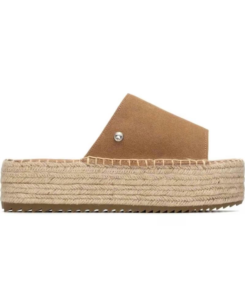 XTI SANDALIAS DE PLATAFORMA 145475 EN MARRON PARA MUJER CAMEL