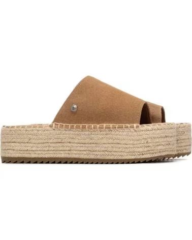 XTI SANDALIAS DE PLATAFORMA 145475 EN MARRON PARA MUJER CAMEL