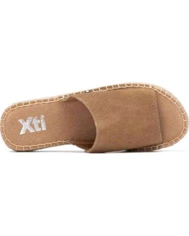 XTI SANDALIAS DE PLATAFORMA 145475 EN MARRON PARA MUJER CAMEL