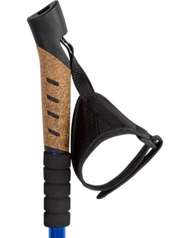 AKTIVE BASTÓN DE TREKKING EXTENSIBLE CON SISTEMA ANTISHOCK MULTICOLOR