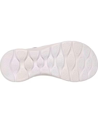 SKECHERS SANDÁLIAS 141461-TPE GO WALK PARA MULHER EM TAUPE TEXTILE