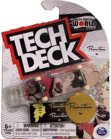TECH DECK FINGERBOARD SKATEBOARD LIMITIERTE EDITION PRIMITIVE