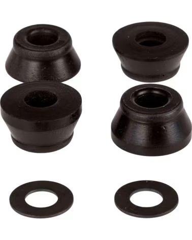 BONES BUSHINGS ACCESSOIRE DE SKATEBOARD HARDCORE HARD 96A NOIR MULTICOLOR