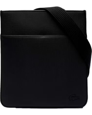 LACOSTE BOLSA TIRACOLO PLANA NH4424HC PRETO