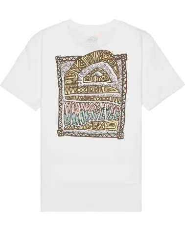 QUICKSILVER CAMISETA QUIKSILVER EQBZT04968-WBB0 MANGA CORTA NIÑO WHITE