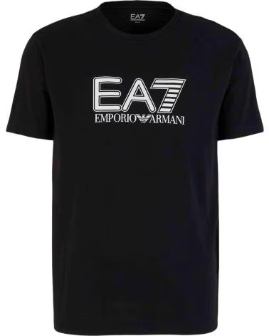 EA7 CAMISETA DE MANGA CORTA EMPORIO ARMANI 110302200004 PARA HOMBRE NEGRO