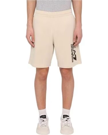 EA7 PANTALÓN CORTO 112703200002 ALMOND MILK